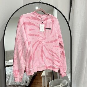 NWT Saint Art Pink Dye Crew Neck XS